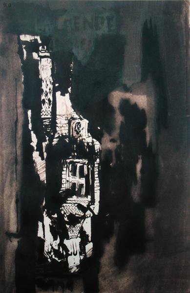 Una torre en una luz tormentosa de Victor Hugo